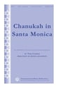 Chanukah in Santa Monica SATB choral sheet music cover